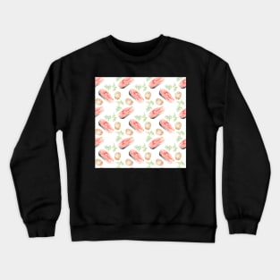 Culinary pattern Crewneck Sweatshirt